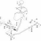 400 TRV Рычаг переключения