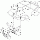 300 Utility Front bumper, front rack, and rear rack assembly