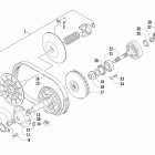 1000 Cruiser PS Трансмиссия