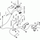 TRV 1000 Cruiser - RED Жгут проводов