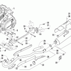 TRV 400 Двигатель и глушитель