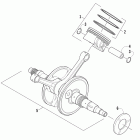 Prowler XTZ ver 2 Коленчатый вал и поршни