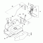 TRV 700 EFI Топливный бак