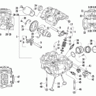 Prowler XTX Головка цилиндров и распределительный вал