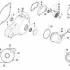 1000 Mud Pro Крышка магнето