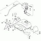 THUNDERCAT Gas tank assembly (up to vin: 4uf10atv3at202941)