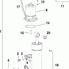 E40DPLSDA Trim & tilt hydraulic assembly