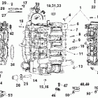 E115DCXSEF Цилиндр & Картер