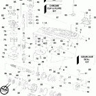 E75DPLSDA Gearcase - pl, sl models