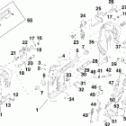 E40DELSDA Swivel bracket (dr, de models)