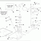 E75DPLSOR Trim & tilt hydraulic assembly (early production)