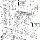 E115FPLSOD Gearcase - fpl, fsl models