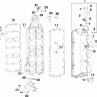 E200DHLSOC Throttle body & reed plate