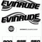 E225FHLSRM Decal accessory set - white models