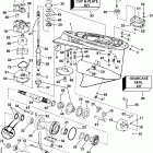 E115FPLSTB Gearcase - fpl, fsl models