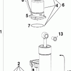 E40DELSRC Trim & tilt hydraulic assembly