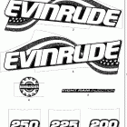 E200FPLSTM Decals - blue flag set
