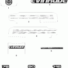 E115FPLSTB Decals blue models