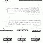 E200FPLSTM Decals  - blue models