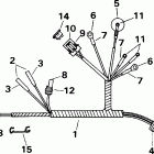 E10EL4SID 4-stroke, elec start, remote, 20 in shaft Motor cable - te models