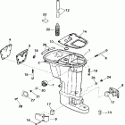 E10EL4SID 4-stroke, elec start, remote, 20 in shaft Кожух Выхлопа