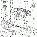 E150FPLSIF FFI, elec start, TNT, 20 in shaft Gearcase - counter rotation - fcx, fc models