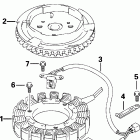 E25EL4SIC 4-Stroke, Elec. Start, 20 IN. shaft Маховик
