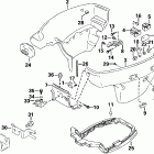 E25EL4SIC 4-Stroke, Elec. Start, 20 IN. shaft Нижний кожух двигателя