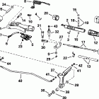 J25RSID rope start, tiller, 15 in shaft Румпель