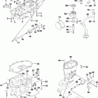 E25EL4SIC 4-Stroke, Elec. Start, 20 IN. shaft Midsection & oil system