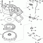 J10EVLSIC elec start, 20 in shaft, wht Ручной стартер