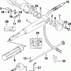 E25EL4SIC 4-Stroke, Elec. Start, 20 IN. shaft Румпель