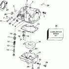 J25RSID rope start, tiller, 15 in shaft Carburetor - 25r - rl