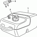 E25EL4SIC 4-Stroke, Elec. Start, 20 IN. shaft Топливный бак - 6 галлон