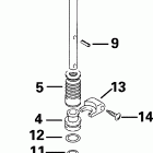 E25EL4SIC 4-Stroke, Elec. Start, 20 IN. shaft Тяга переключения передач