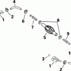 E25EL4SIC 4-Stroke, Elec. Start, 20 IN. shaft Топливный шланг