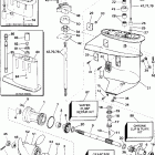 E10EL4SID 4-stroke, elec start, remote, 20 in shaft Редуктор