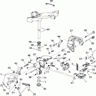 E5RL4SIE 4-stroke, rope start, tiller, 20 in shaft Струбцина
