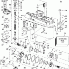 J65WRLSSC Commercial, Rope Start, 20 IN. shaft Редуктор