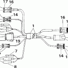 J65WELSSC Commercial, Elec. Start, 20 IN. shaft Wiring kit assy.