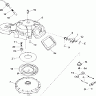 E5RL4SSB 4-Stroke, Rope Start, Tiller, 20 IN. Shaft Ручной стартер