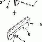 J55WRLSSC Commercial, Rope Start, Tiller, 20 IN. shaft Transom mount kit