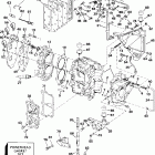J30RSSR Rope Start, Tiller, 15 IN. shaft Цилиндр & Картер