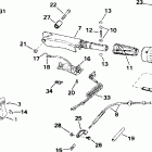 J10RSSA Rope Start, Tiller, 15 IN. shaft Румпель