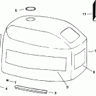 J35PL3SSB 3 Cyl, Elec. Start, TNT, 20 IN. shaft Капот
