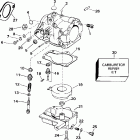 J30RSSR Rope Start, Tiller, 15 IN. shaft Carburetor - 25r, rl