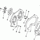 J30RSSR Rope Start, Tiller, 15 IN. shaft Впускной коллектор
