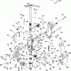 E105WELSSC Commercial, Elec. Start, 20 IN. shaft Stern & swivel bracket - 105we models