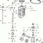 E10EVL4SSS 4-Stroke, Elec. Start, 20 IN shaft, wht Cylinder head & crankshaft
