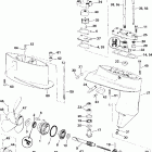 E5RL4SSB 4-Stroke, Rope Start, Tiller, 20 IN. Shaft Редуктор